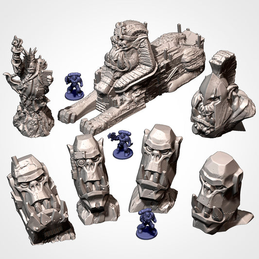 Orcish Monuments, image 2 of 10, Battle Builder Tech by Txarli Factory