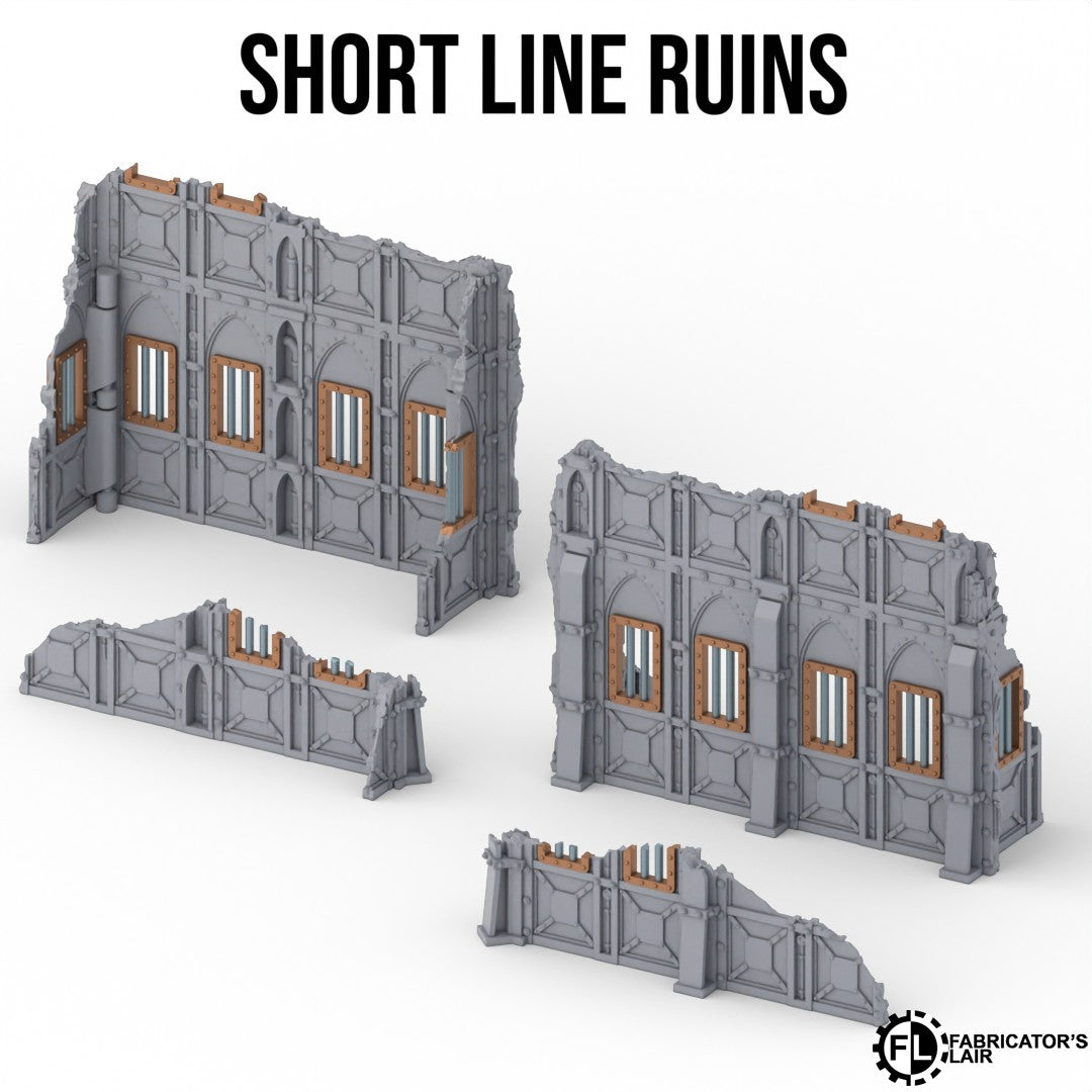 Short line armoured ruins, high and small variants