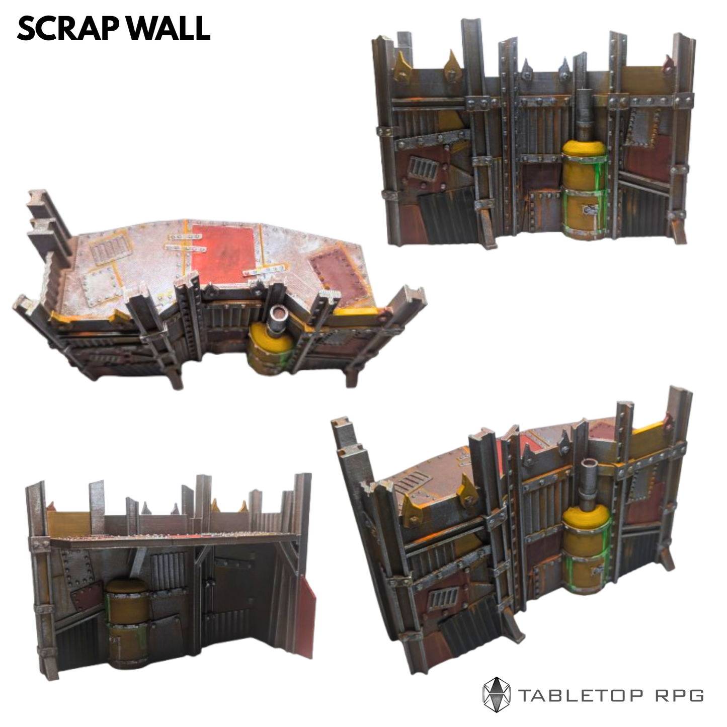 Scrap Wasteland Outpost — Choose Full Set or Singles
