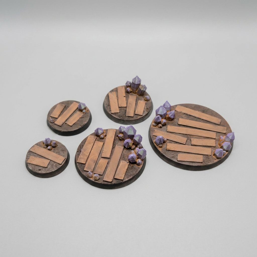 Gem Mine Miniature Bases alternate angle 1