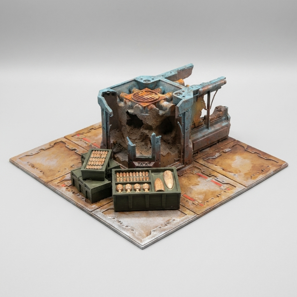 Hive City Expansion Set - Destroyed Hive City Prefab