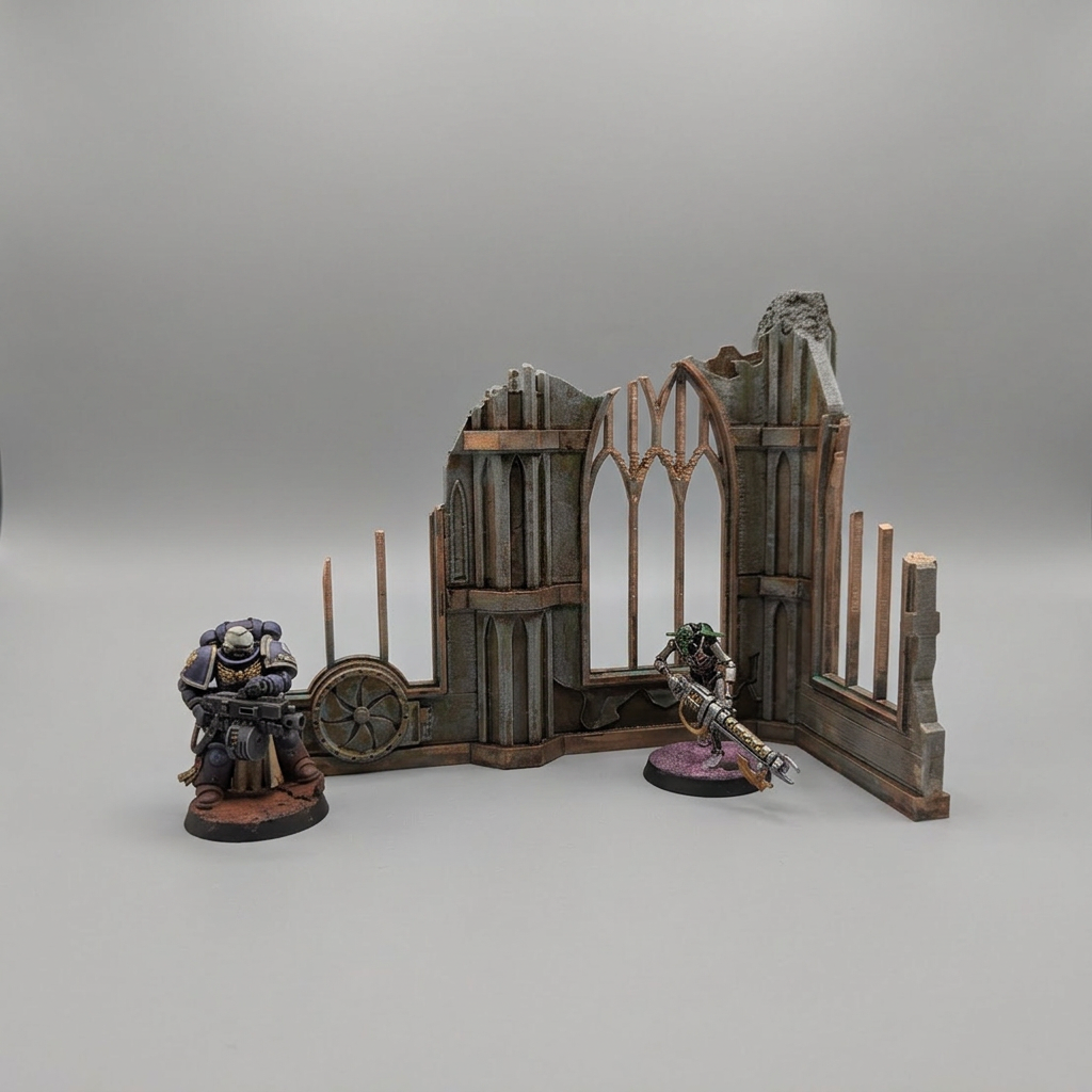 Imperial Sector L Shaped Ruins - Grim Edition alternate angle 11