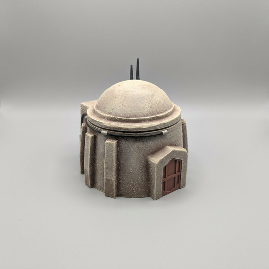 Sci-Fi Desert Huts alternate angle 1