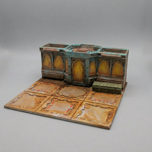 Straight Wall Hive City Prefab alternate angle 1