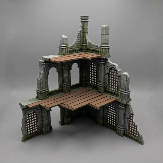 Three Storey Corner Piece - Fantasy Ruins alternate angle 3