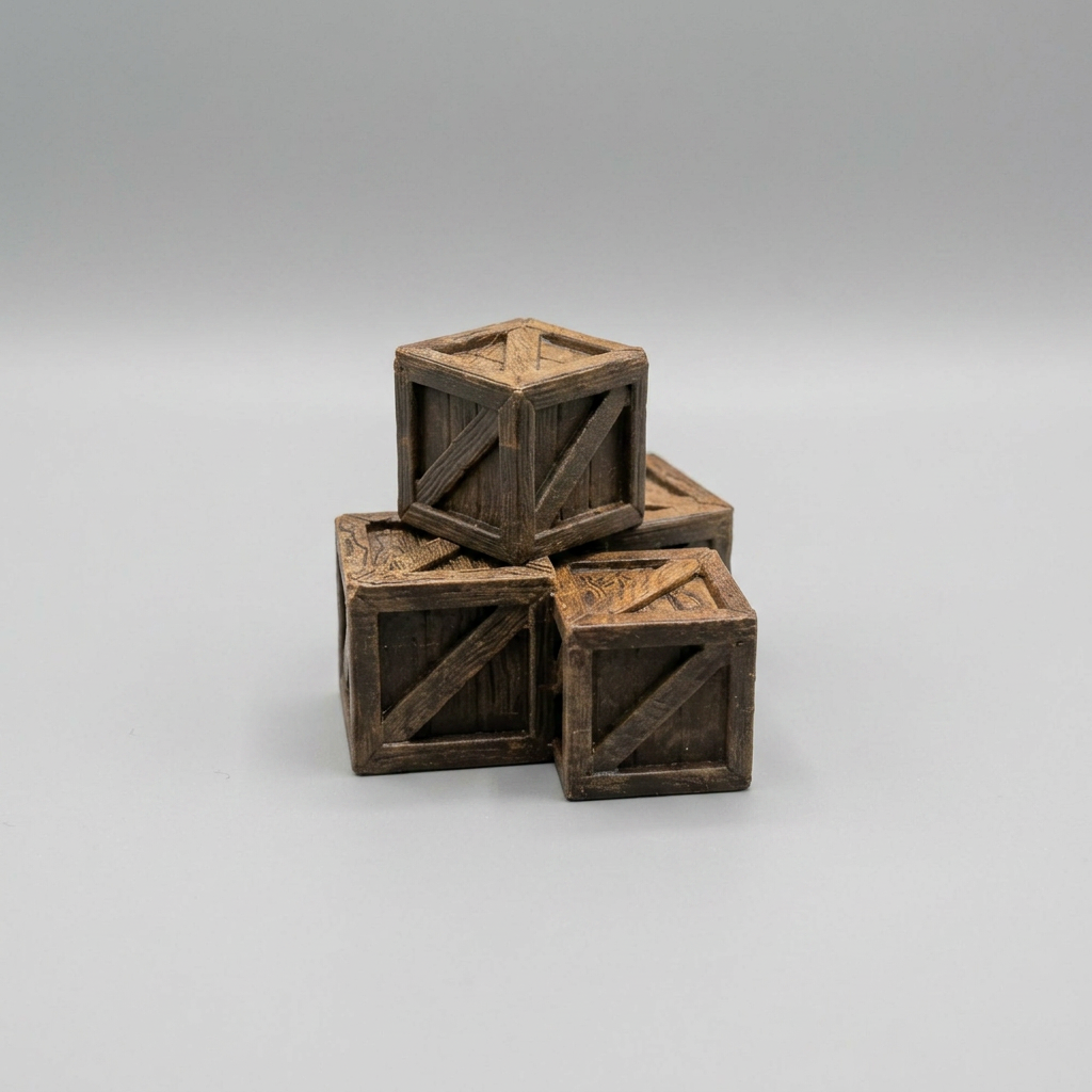 Wooden Crates and Barrels alt