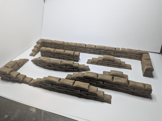 Sandbag Defense Line Scatter