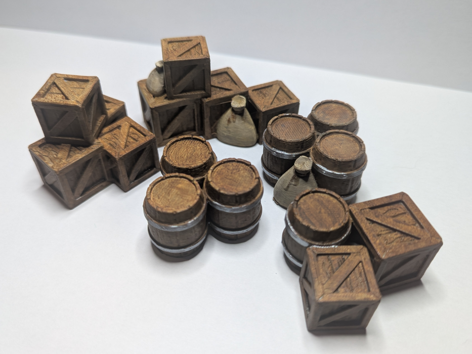 Barrels & Crates Scatter Pack