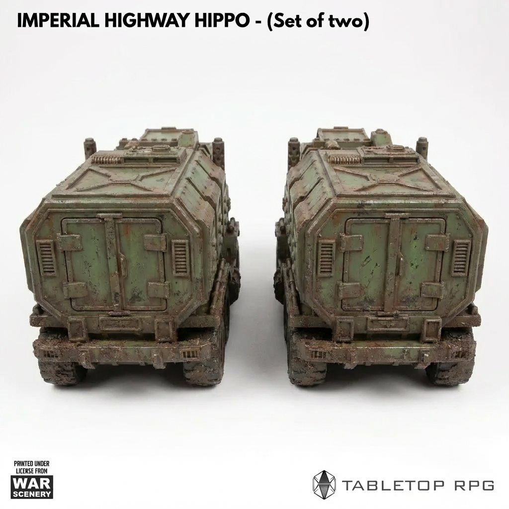 Imperial Highway Hippos (Set of two)