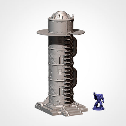 Industrial Sector Refinery Terrain, image 3 of 21, Battle Builder Tech by Txarli Factory