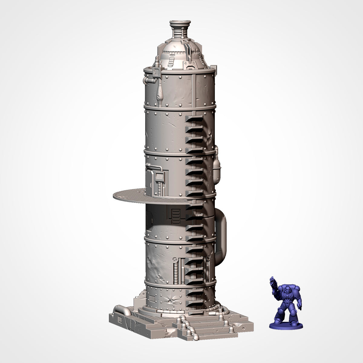 Industrial Sector Refinery Terrain, image 6 of 21, Battle Builder Tech by Txarli Factory