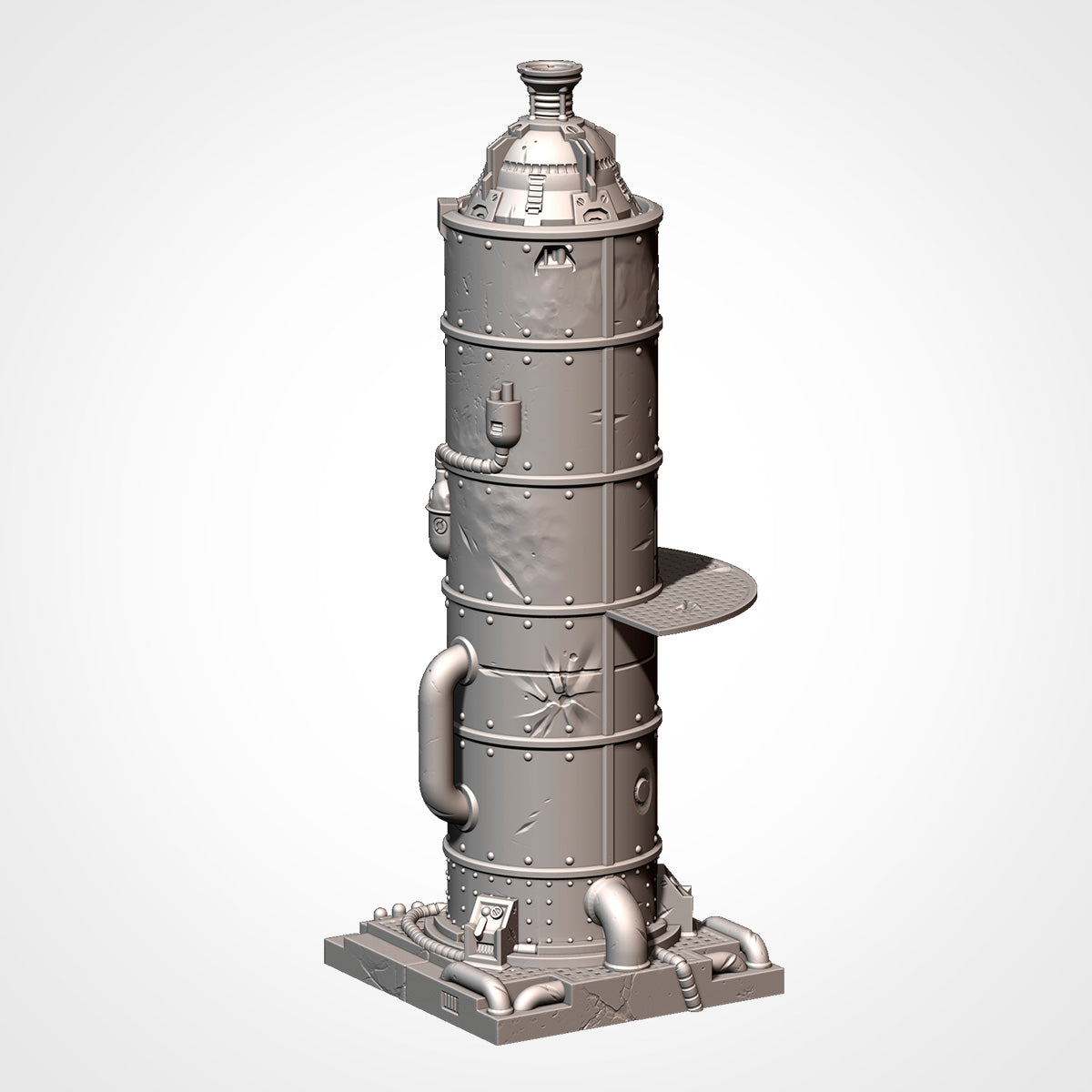 Industrial Sector Refinery Terrain, image 7 of 21, Battle Builder Tech by Txarli Factory
