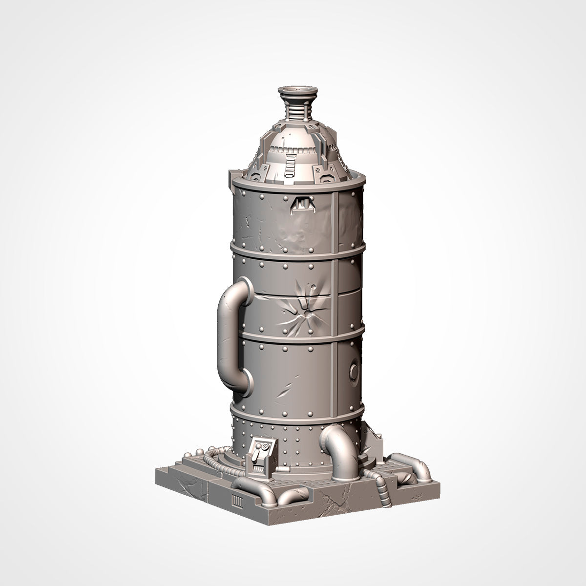 Industrial Sector Refinery Terrain, image 10 of 21, Battle Builder Tech by Txarli Factory