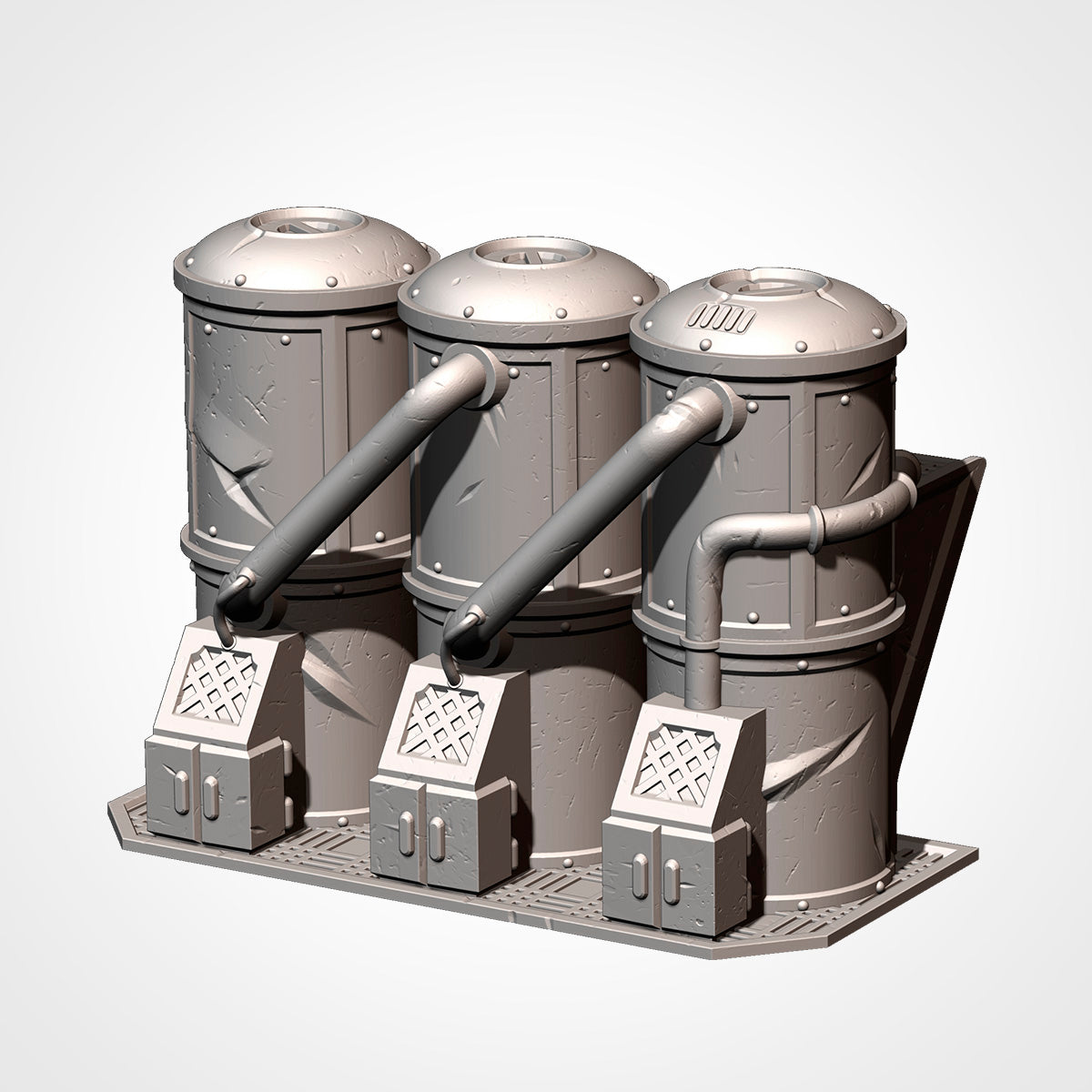 Industrial Sector Refinery Terrain, image 17 of 21, Battle Builder Tech by Txarli Factory