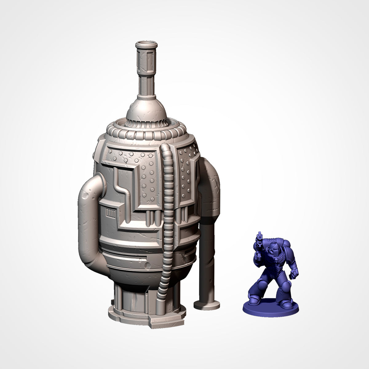Industrial Sector Refinery Terrain, image 18 of 21, Battle Builder Tech by Txarli Factory