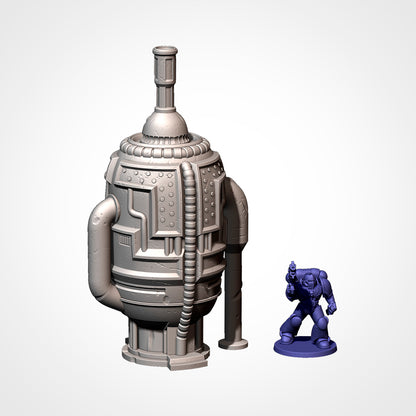 Industrial Sector Refinery Terrain, image 18 of 21, Battle Builder Tech by Txarli Factory