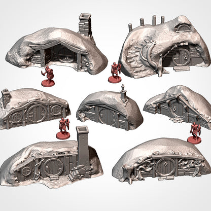 Greenhill Shire Burrows, image 2 of 16, Battle Builder Tech by Txarli Factory