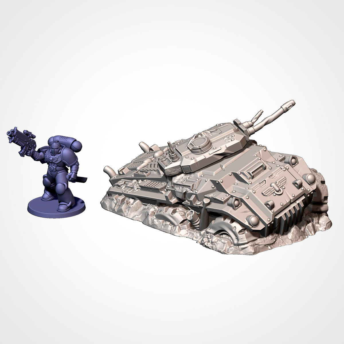 Destroyed Vehicle Wrecks, image 7 of 18, Battle Builder Tech by Txarli Factory