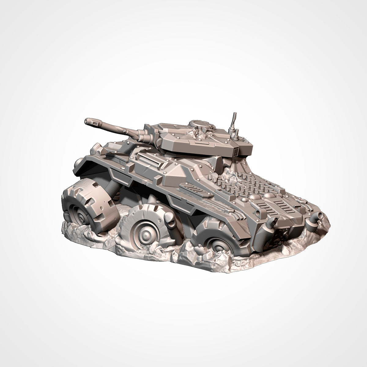 Destroyed Vehicle Wrecks, image 8 of 18, Battle Builder Tech by Txarli Factory