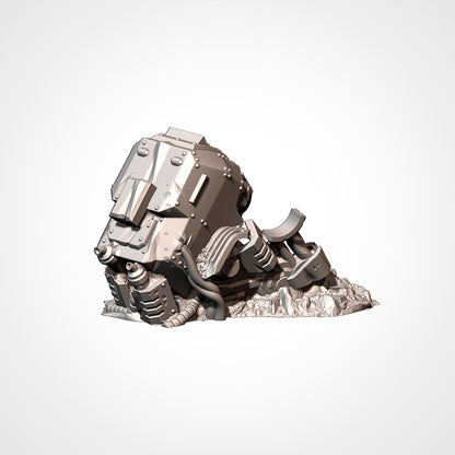 Destroyed Vehicle Wrecks, image 14 of 18, Battle Builder Tech by Txarli Factory