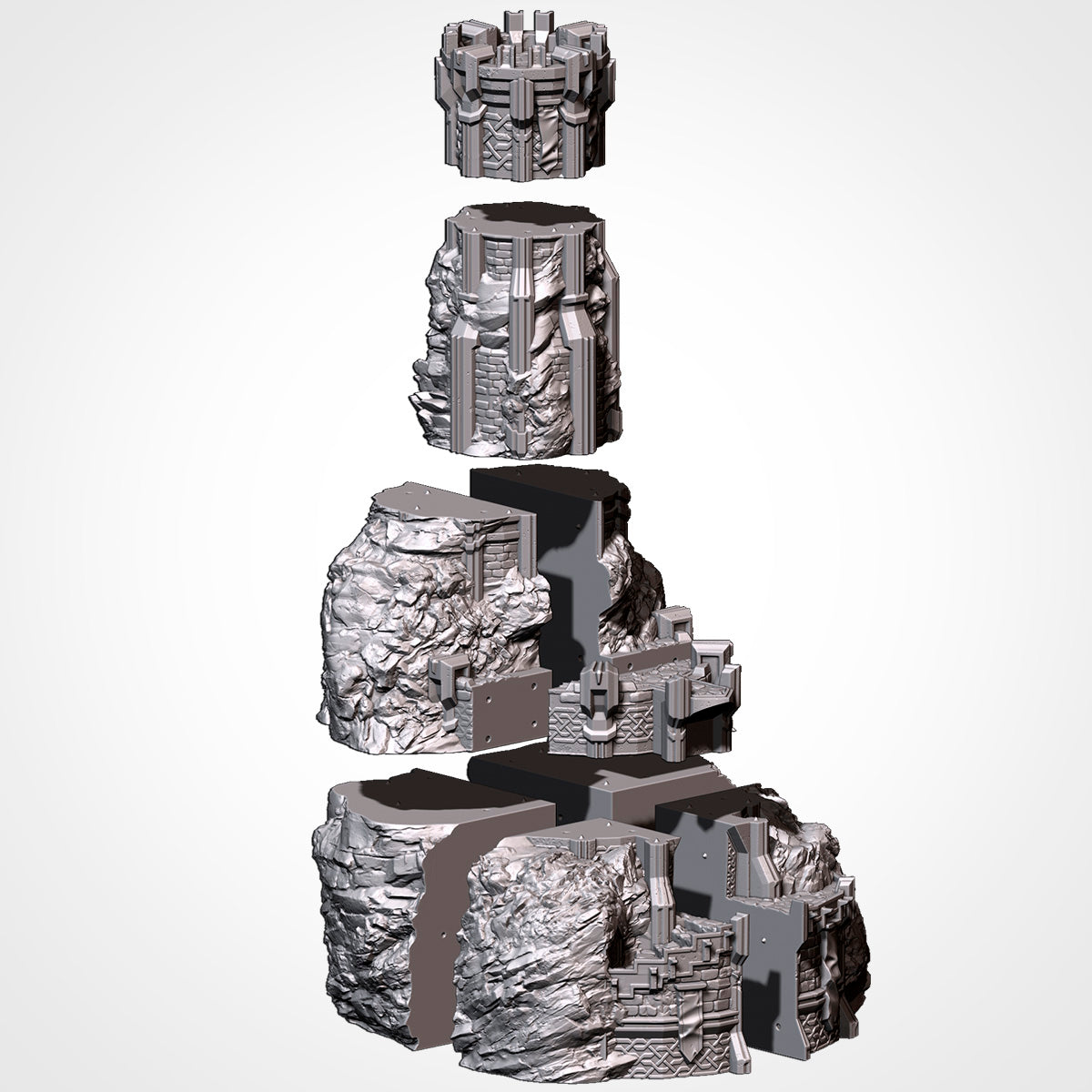 Dwarf Watchtower, image 6 of 7, Battle Builder Tech by Txarli Factory