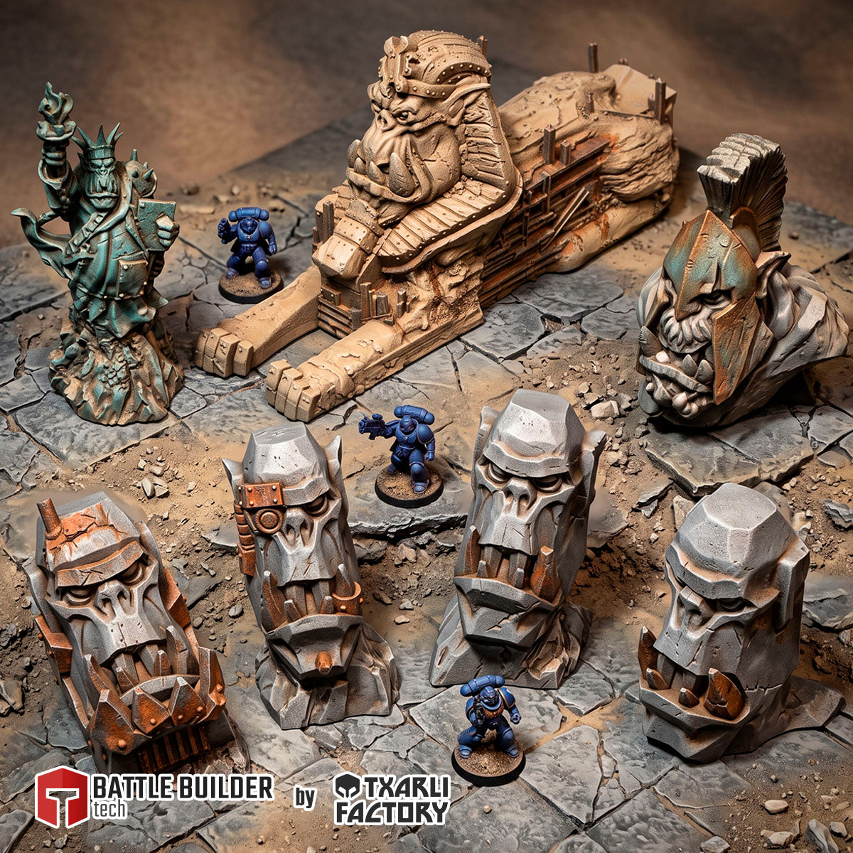 Orcish Monuments, image 1 of 10, Battle Builder Tech by Txarli Factory