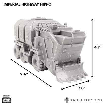 Imperial Highway Hippos (Set of two)