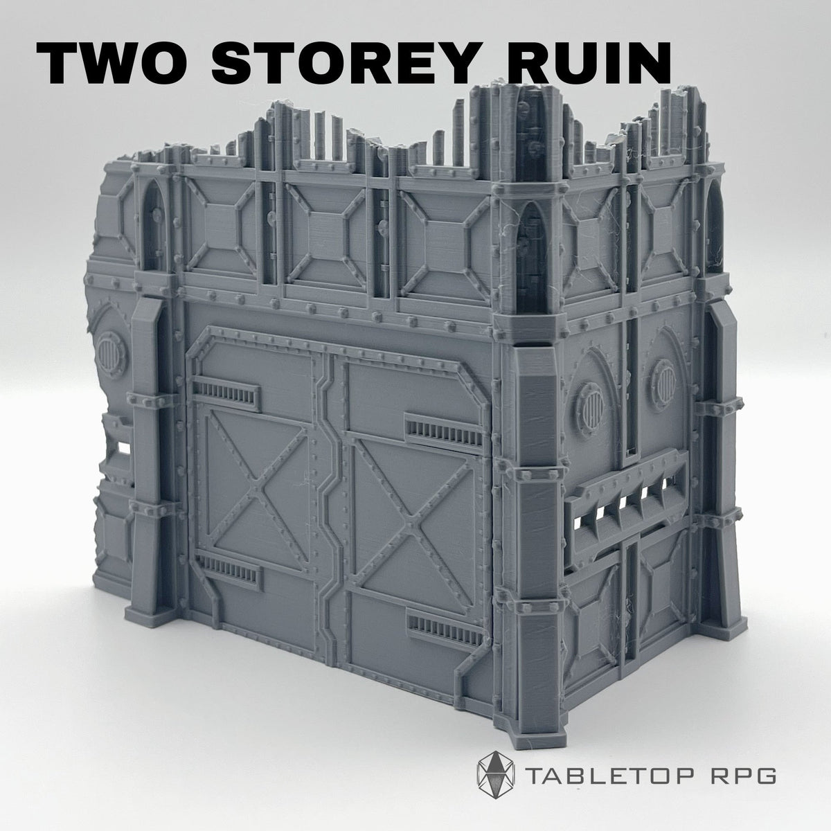 Armored ruins large two storey A, closed