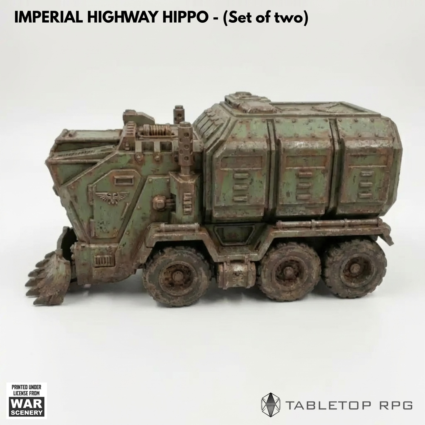 Imperial Highway Hippos (Set of two)