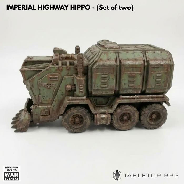 Imperial Highway Hippos (Set of two)