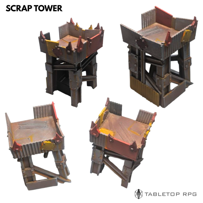 Scrap Wasteland Outpost — Choose Full Set or Singles