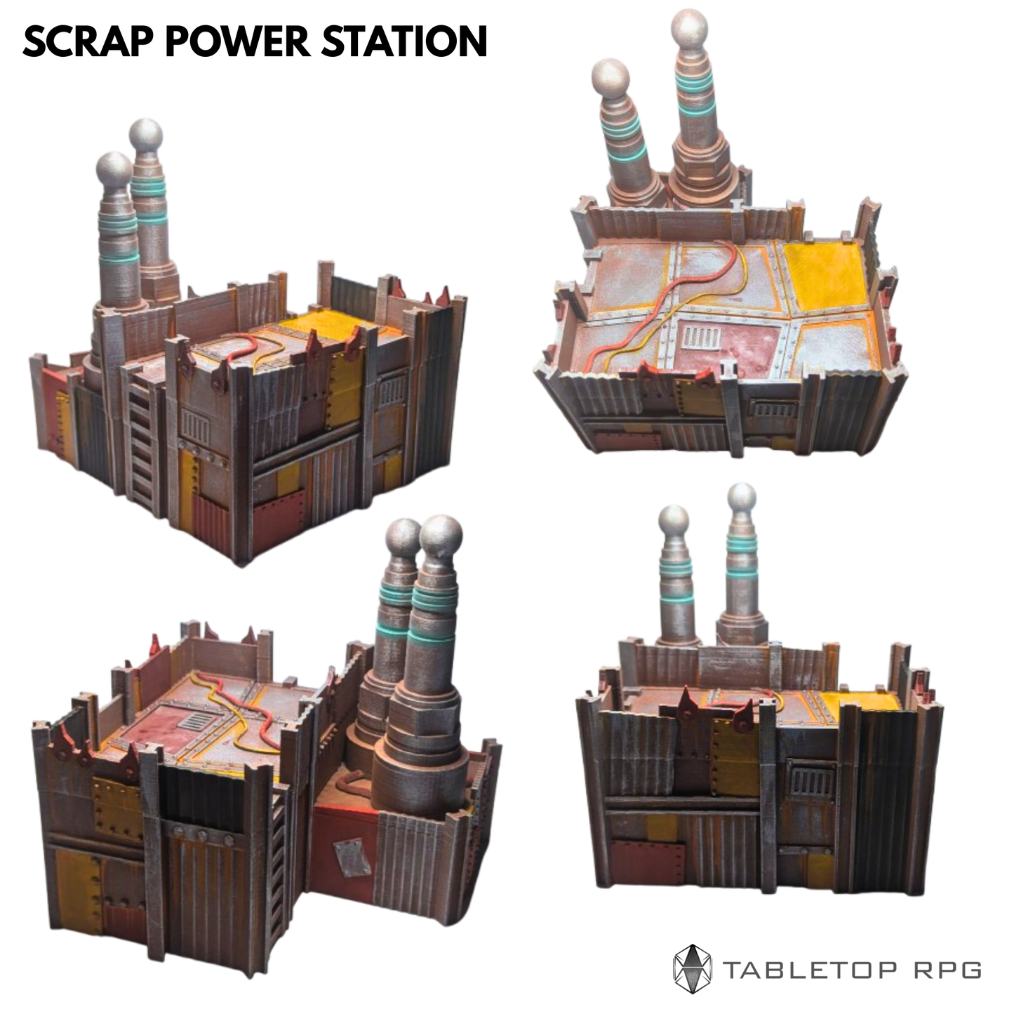 Scrap Wasteland Outpost — Choose Full Set or Singles
