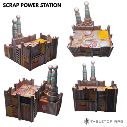 Scrap Wasteland Outpost — Choose Full Set or Singles