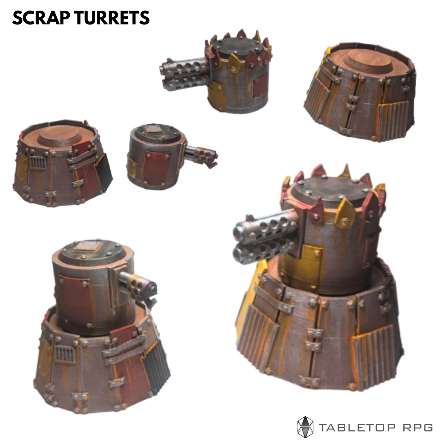 Scrap Wasteland Outpost — Choose Full Set or Singles