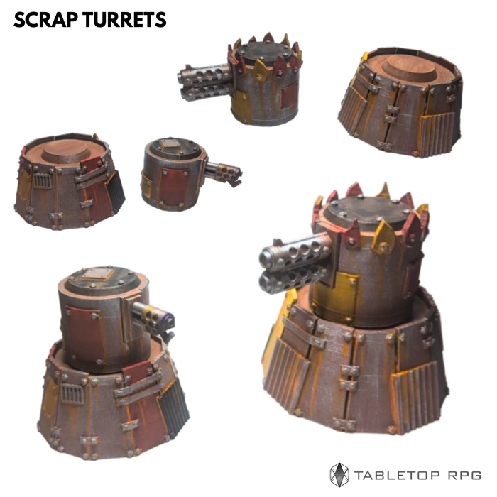 Scrap Wasteland Outpost — Choose Full Set or Singles