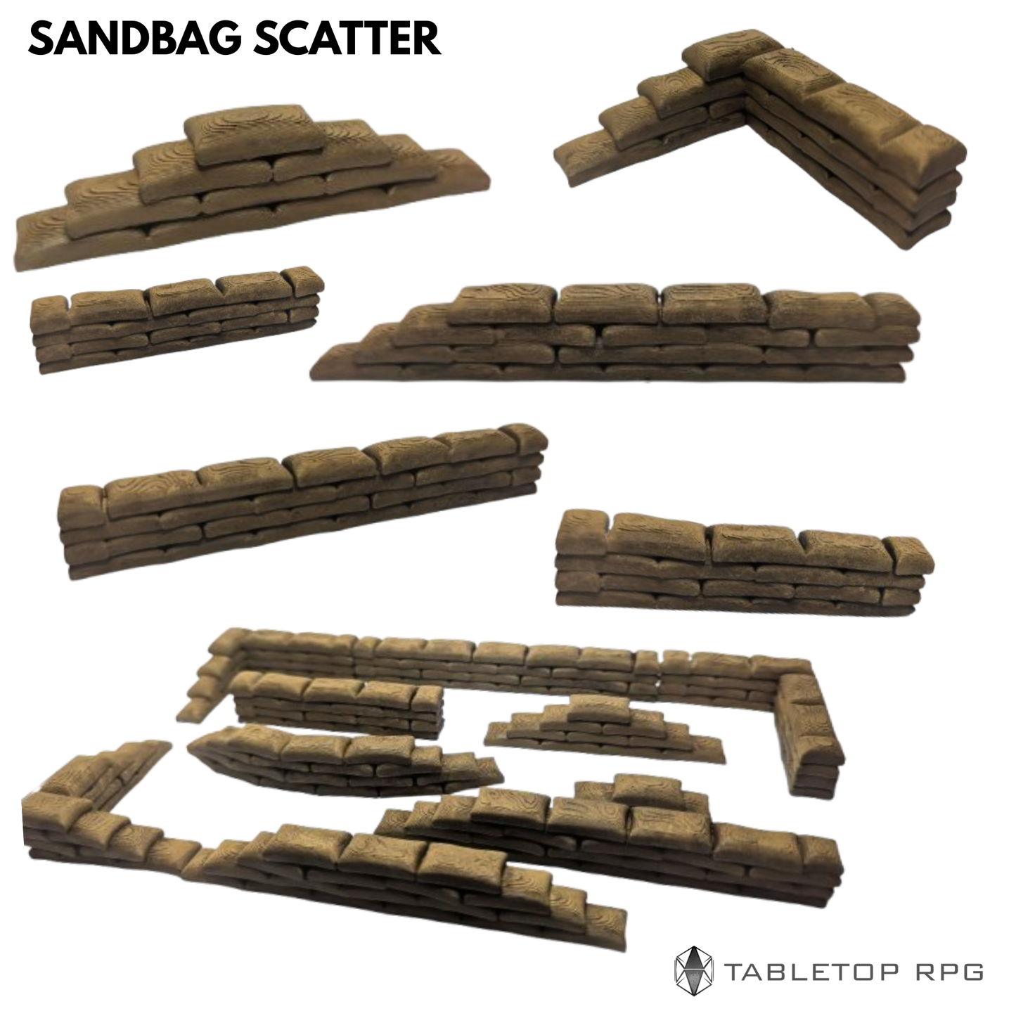 Sandbag Defense Line Scatter