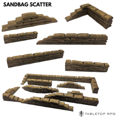 Sandbag Defense Line Scatter