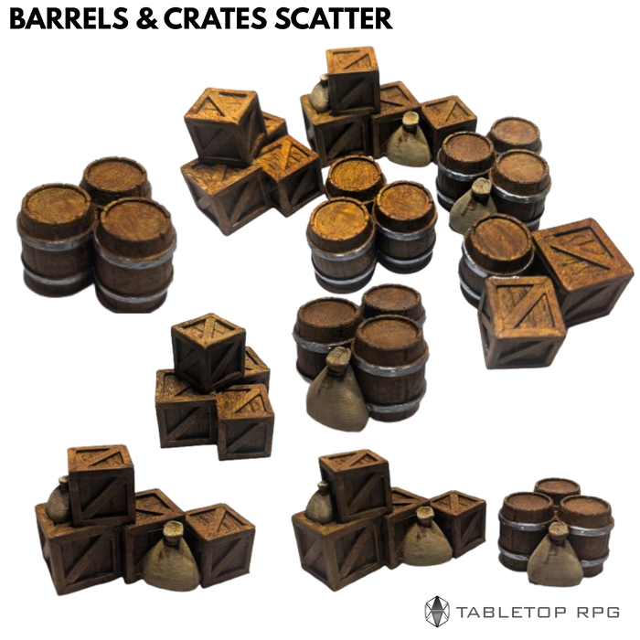 Barrels & Crates Scatter Pack