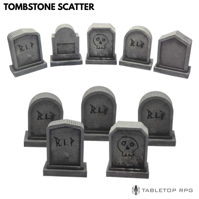 Gravestones Scatter Set