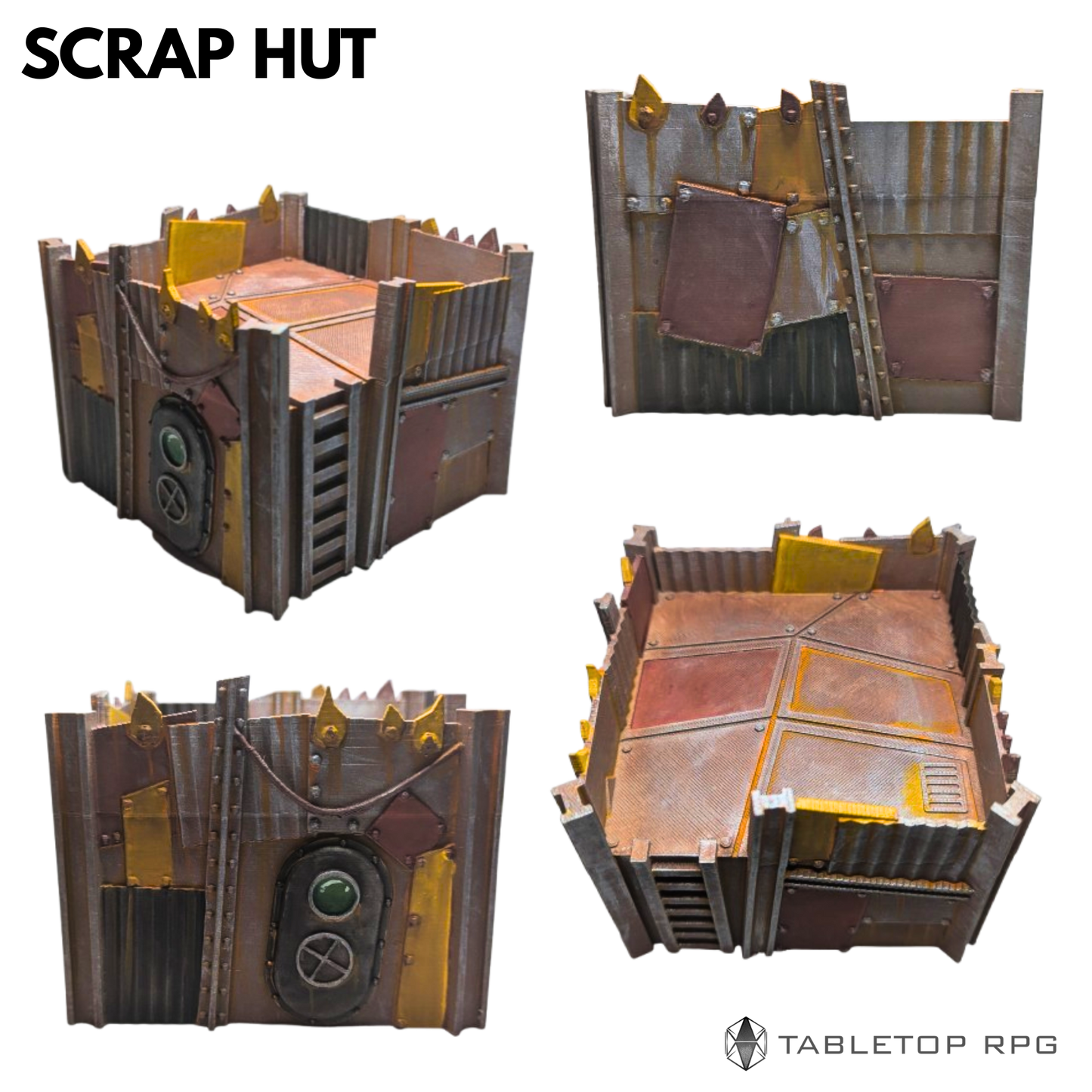 Scrap Wasteland Outpost Bundle – 4-Piece Set