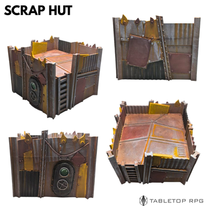 Scrap Wasteland Outpost Bundle – 4-Piece Set