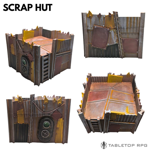 Scrap Wasteland Outpost Bundle – 4-Piece Set