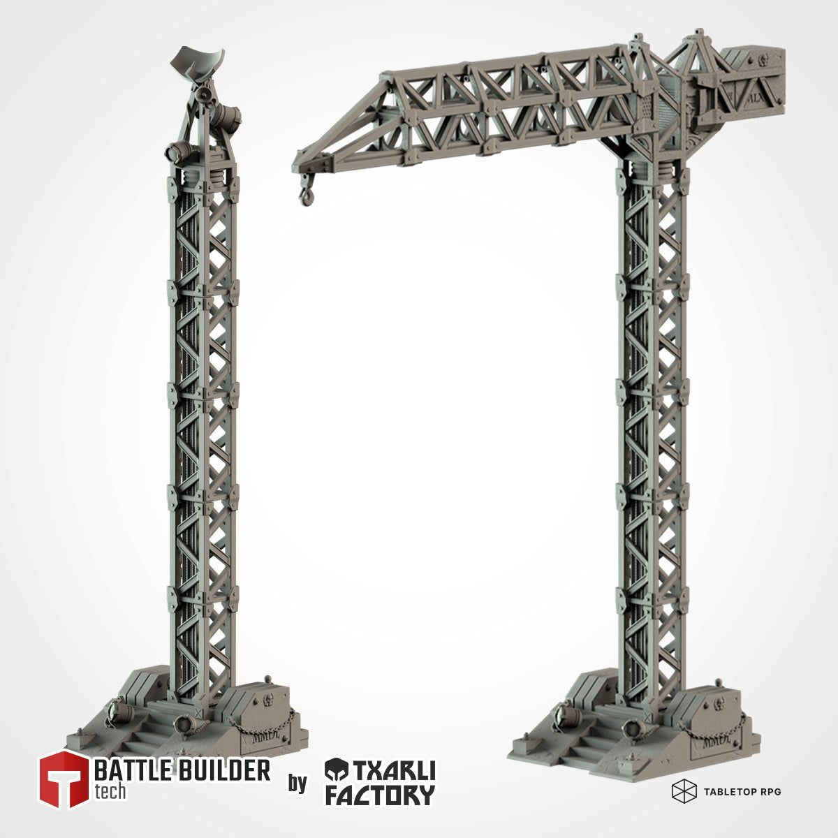 Cargo Lifter Crane: Grimdark Industrial Terrain