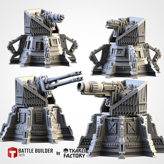 Defence Turret Emplacement, image 1 of 7, Battle Builder Tech by Txarli Factory