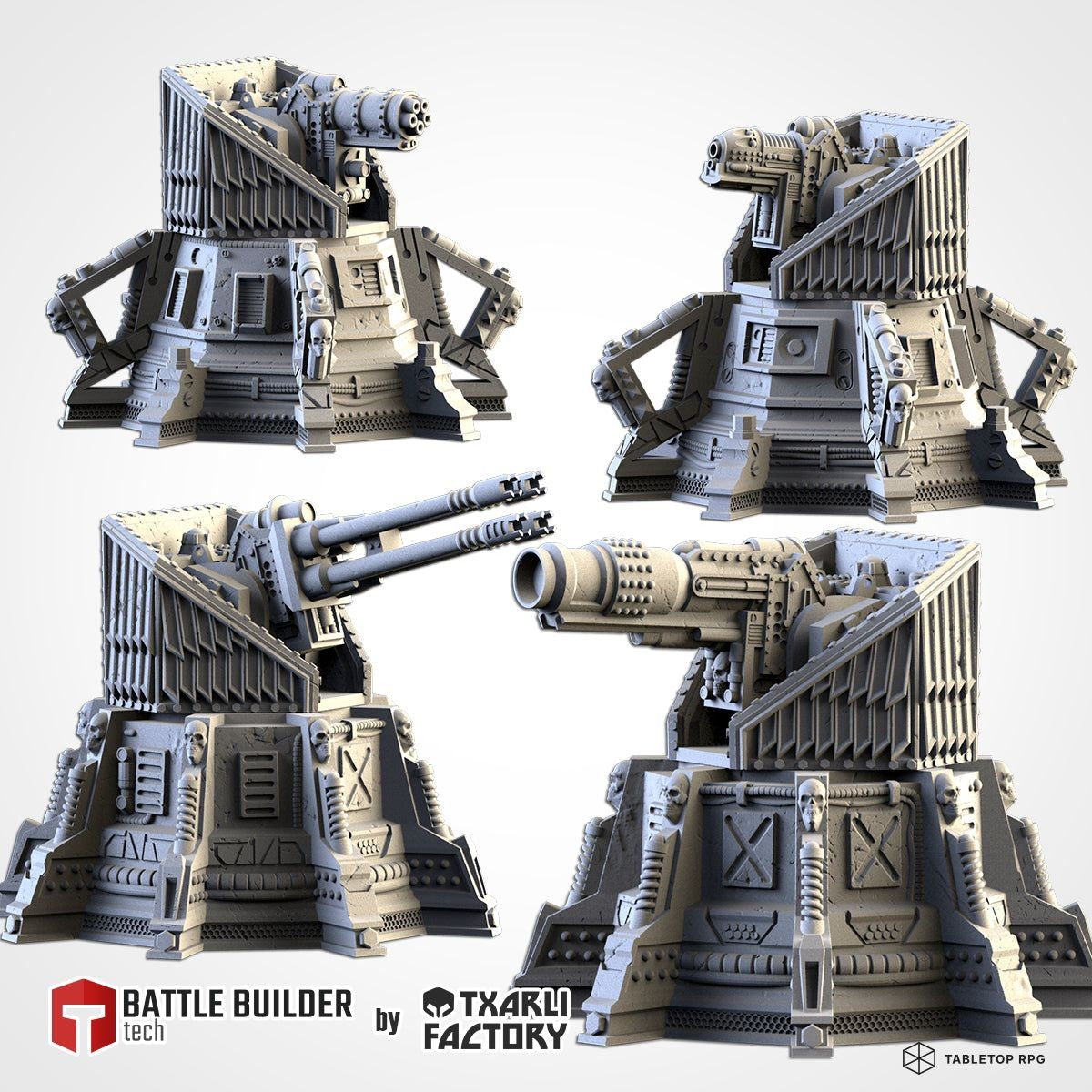 Defence Turret Emplacement: Interchangeable Weapons