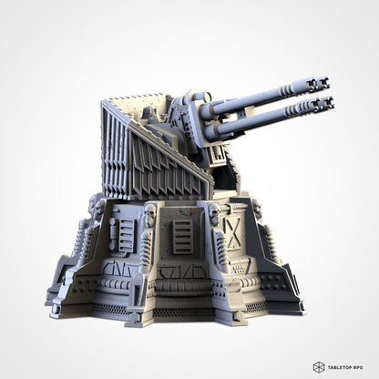 Defence Turret Emplacement: Interchangeable Weapons