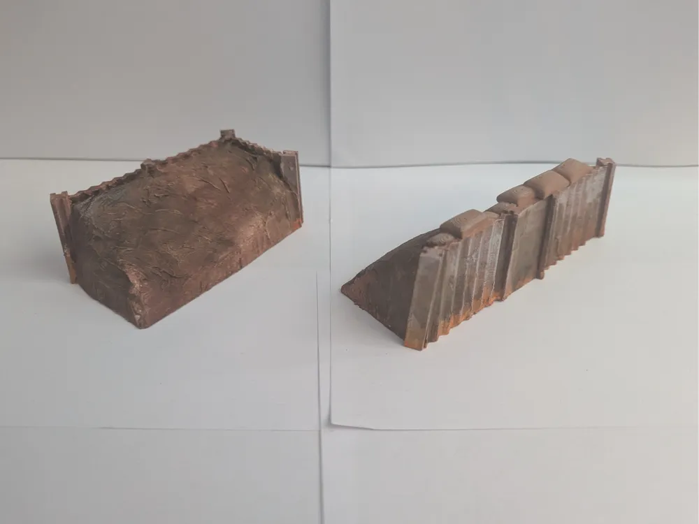 One sided Trench Blocks