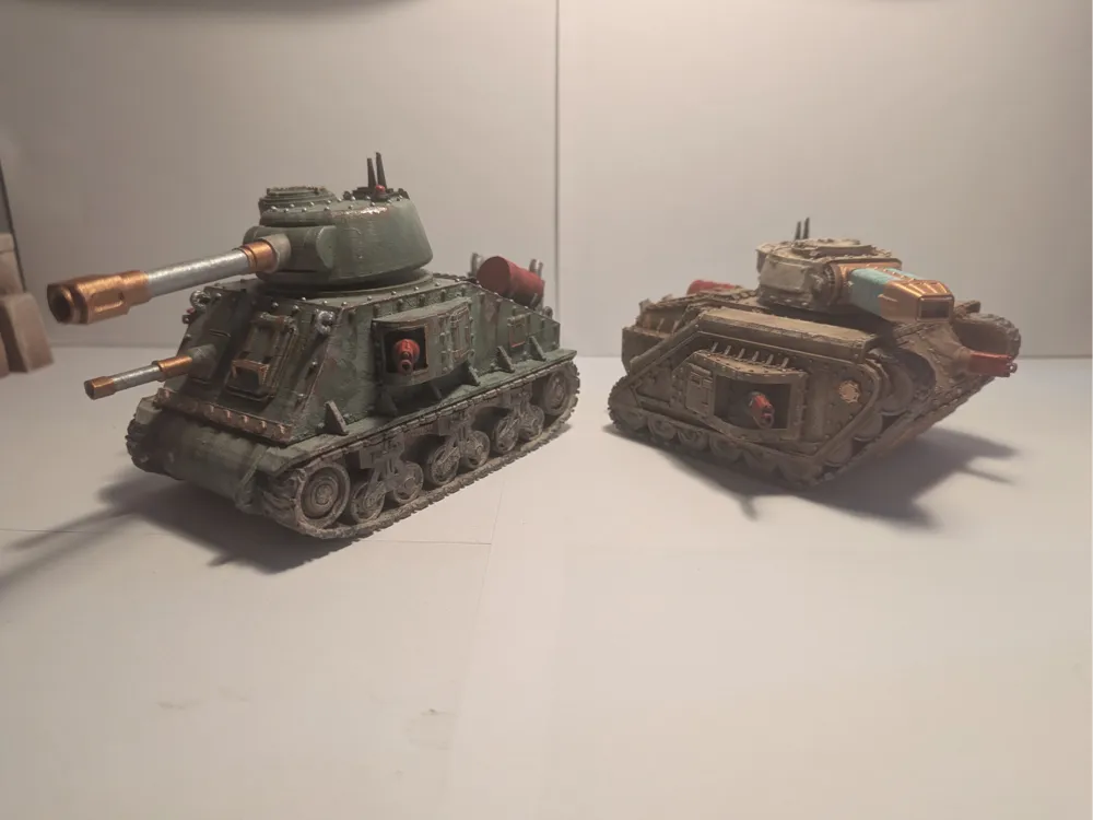 Two Magnetic Tanks