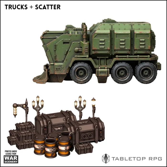 Armored Hauler – Community Naming Event - 50% OFF Trucks + Scatter Terrain / Scenery