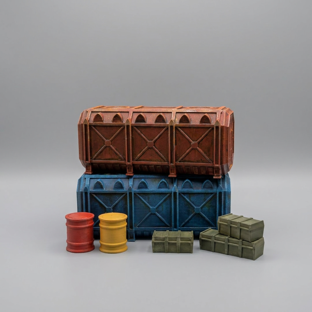 Armoured Munition Crates - Grim Edition alternate angle 4